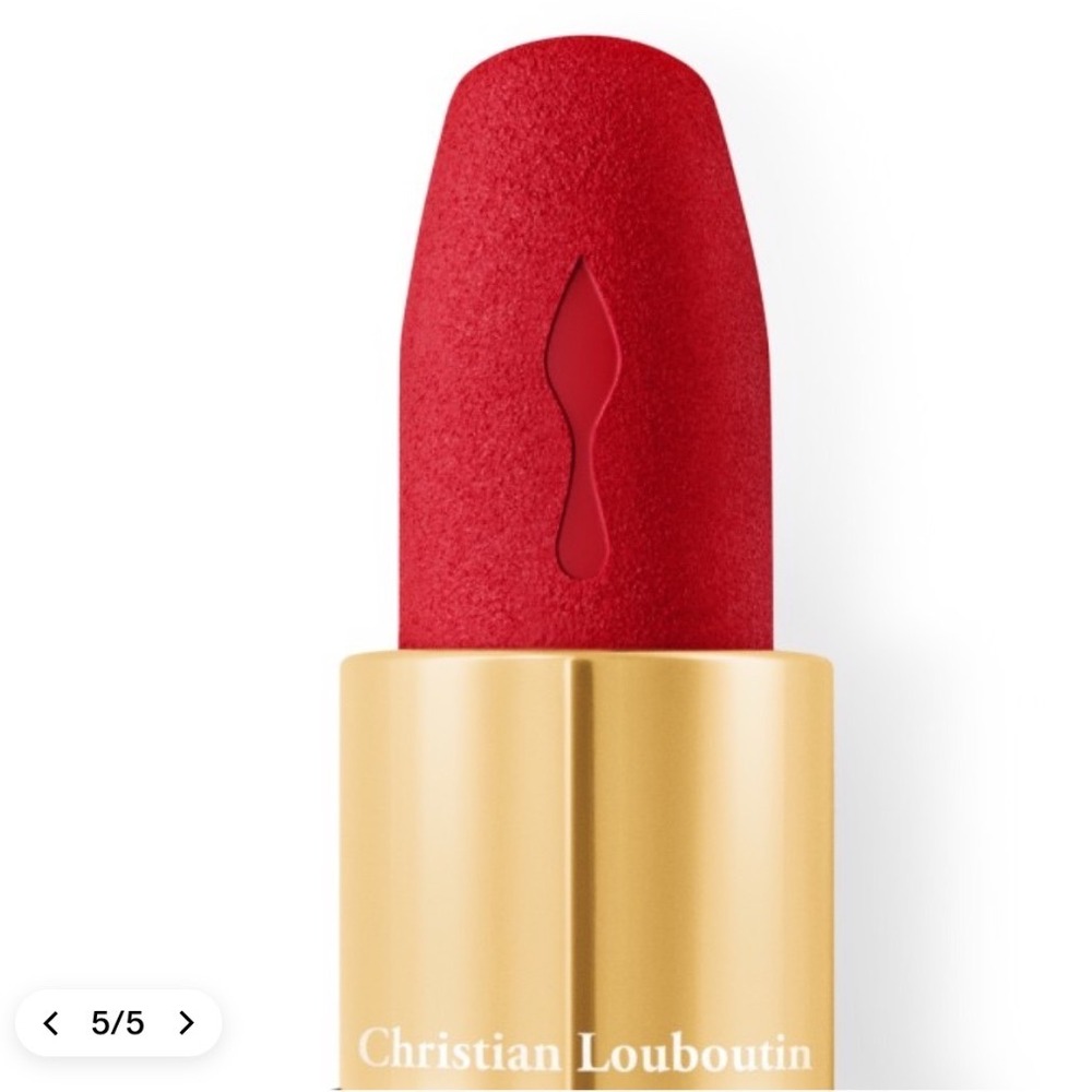 Rouge Louboutin Velvet Matte 005 Brand New in Box Red Dramadouce $105 - Picture 5 of 7